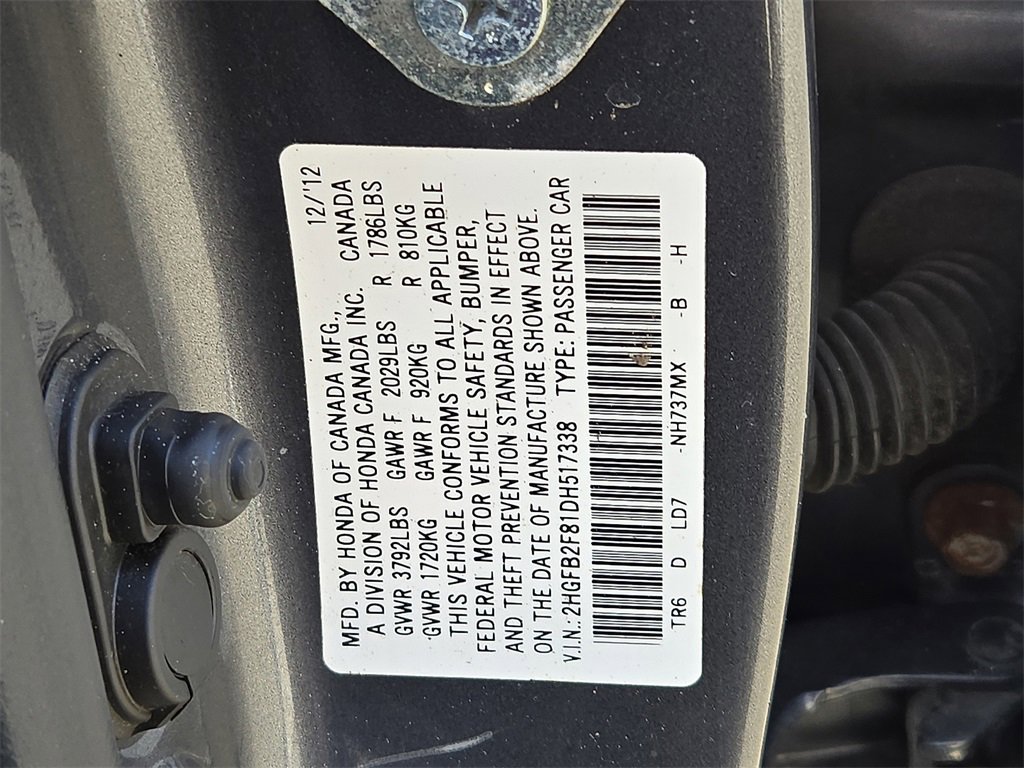 Used 2013 Honda Civic EX image 28