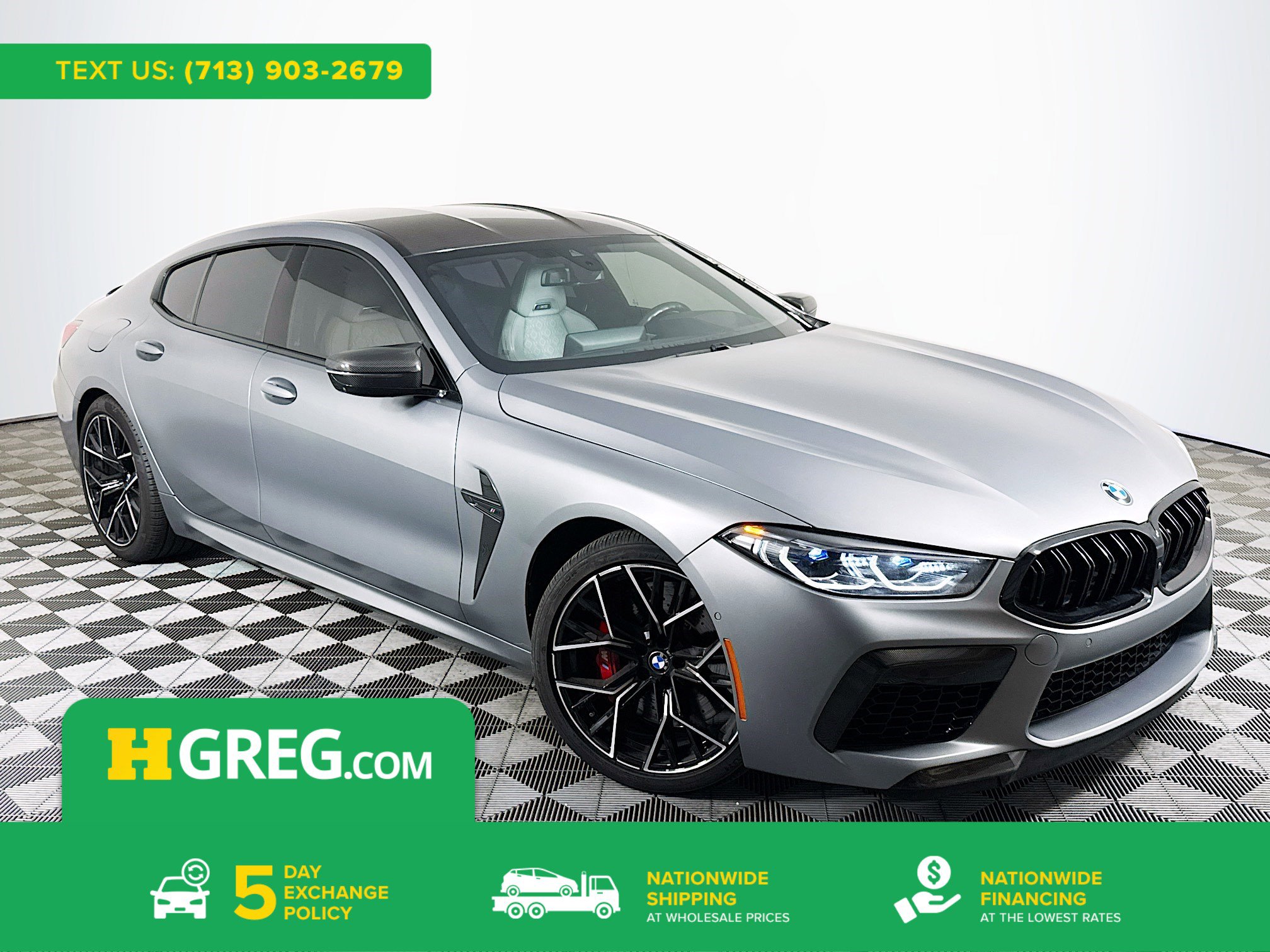 Used 2023 BMW M8 Gran Coupe xDrive Competition w/ M Carbon Exterior Package AWD/4WD image 1