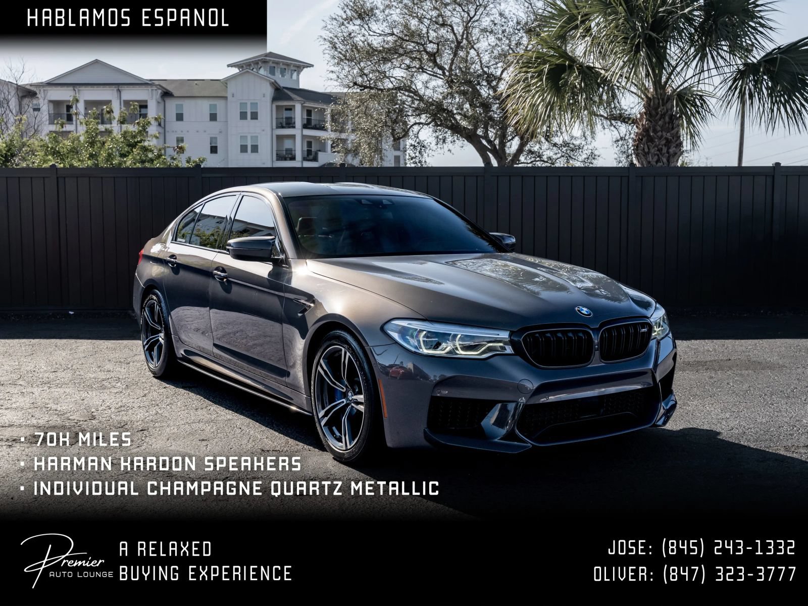 Used 2020 BMW M5 w/ Executive Package AWD/4WD image 1