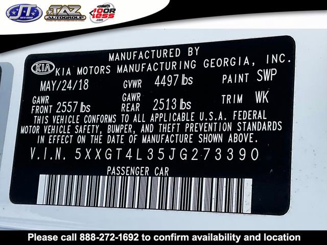 Used 2018 Kia Optima LX w/ 17" Alloy Wheels Package image 18