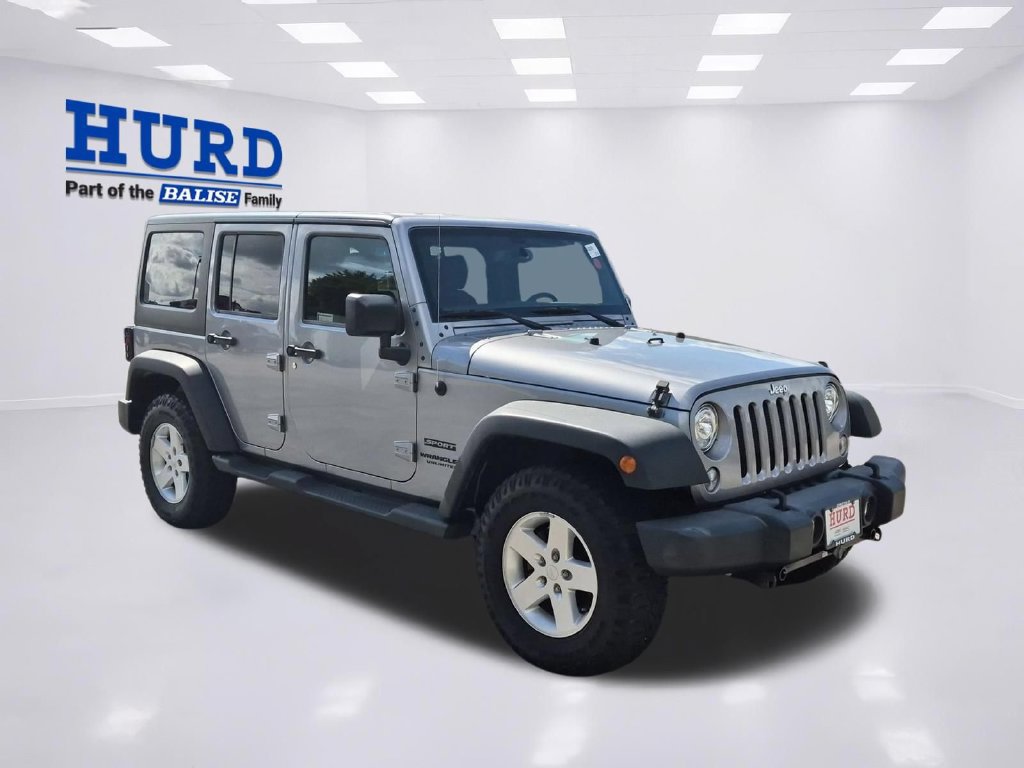 Used 2017 Jeep Wrangler Unlimited Sport w/ Quick Order Package 24S