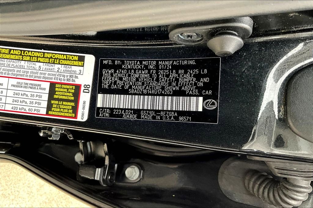 Used 2024 Lexus ES 350 w/ Premium Package image 46