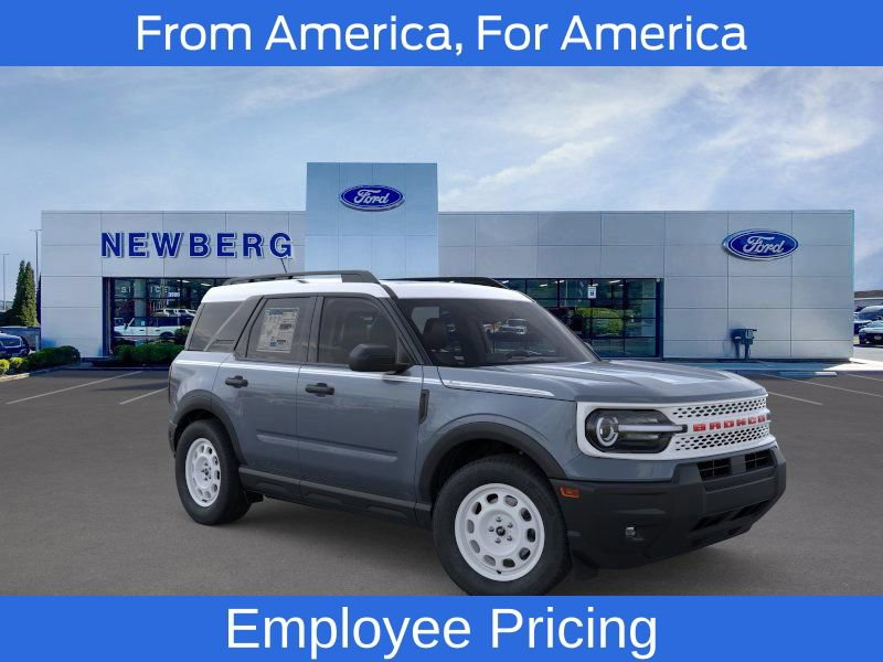 New 2025 Ford Bronco Sport Heritage w/ Convenience Package AWD/4WD 360° Tour