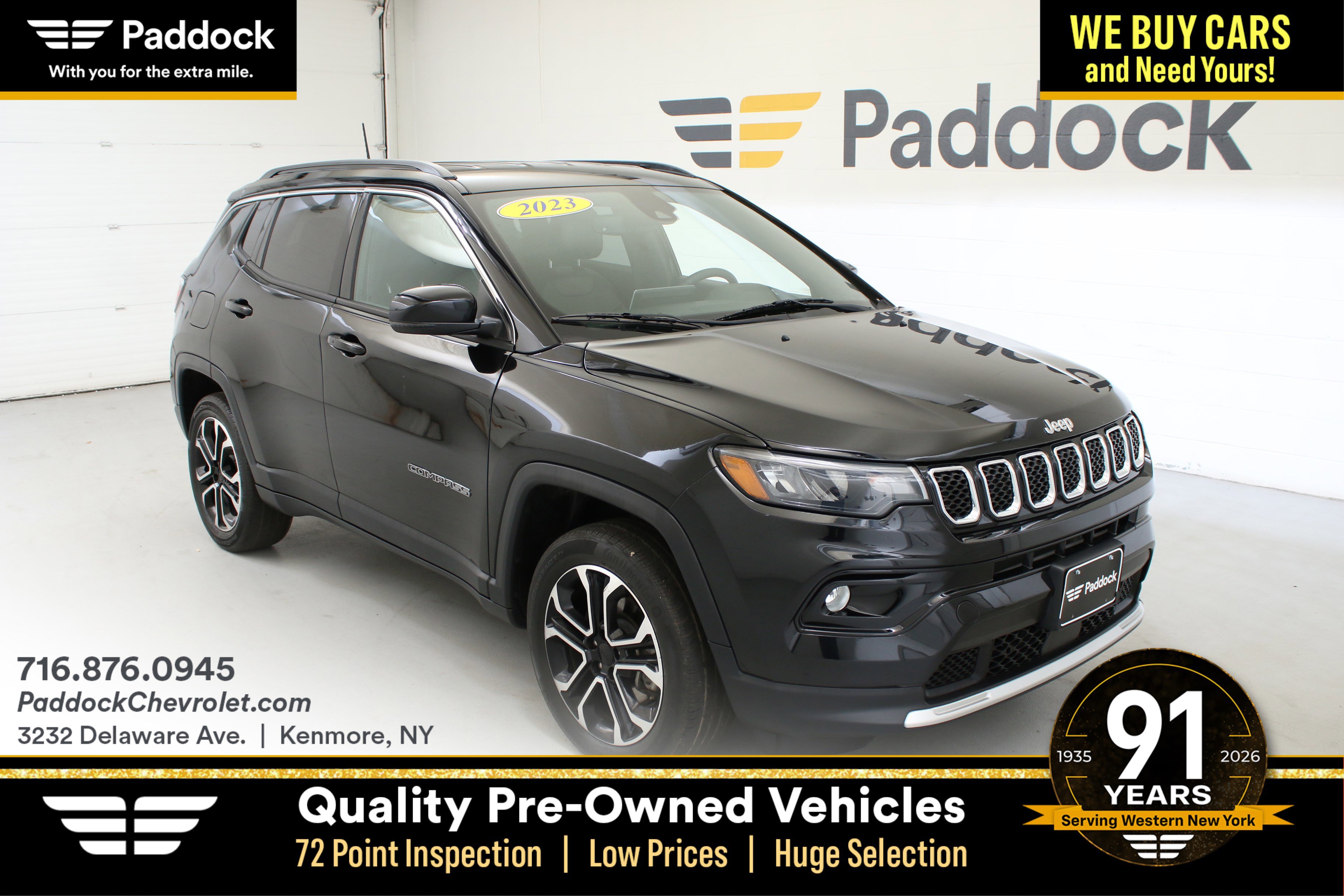 Used 2023 Jeep Compass Limited