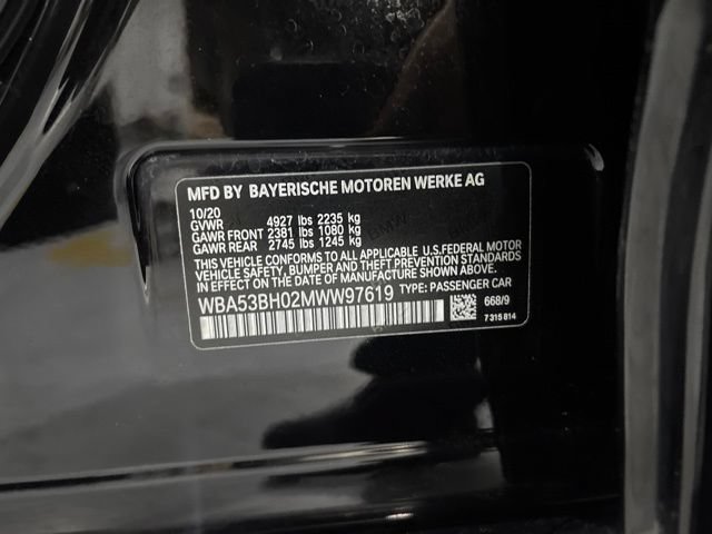 Used 2021 BMW 530i w/ Convenience Package RWD image 45