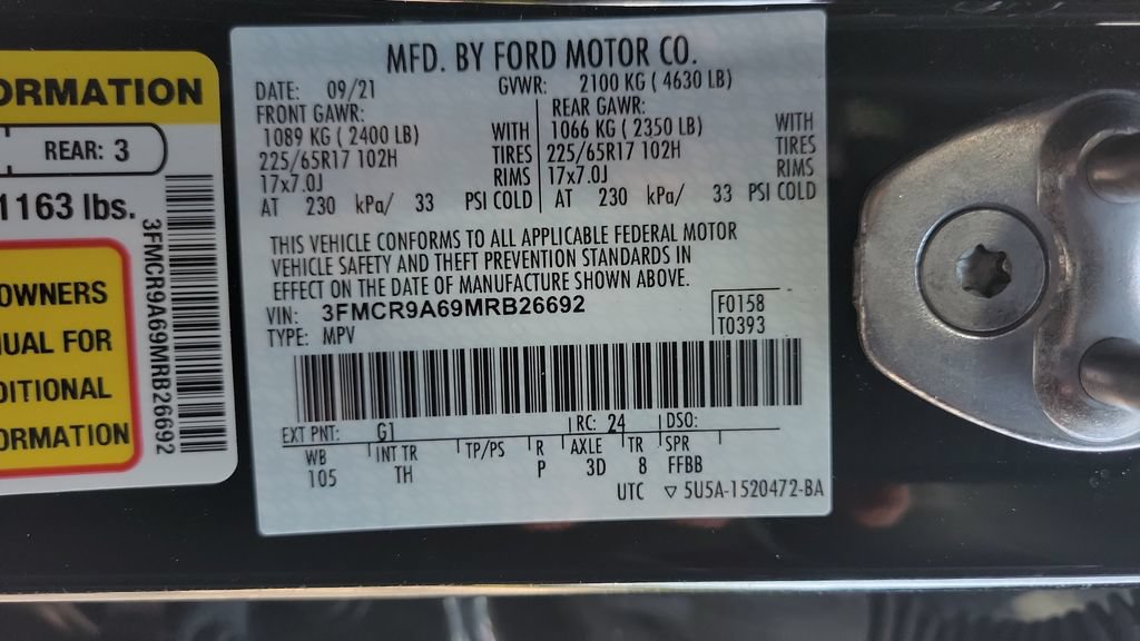 Used 2021 Ford Bronco Sport AWD/4WD image 22