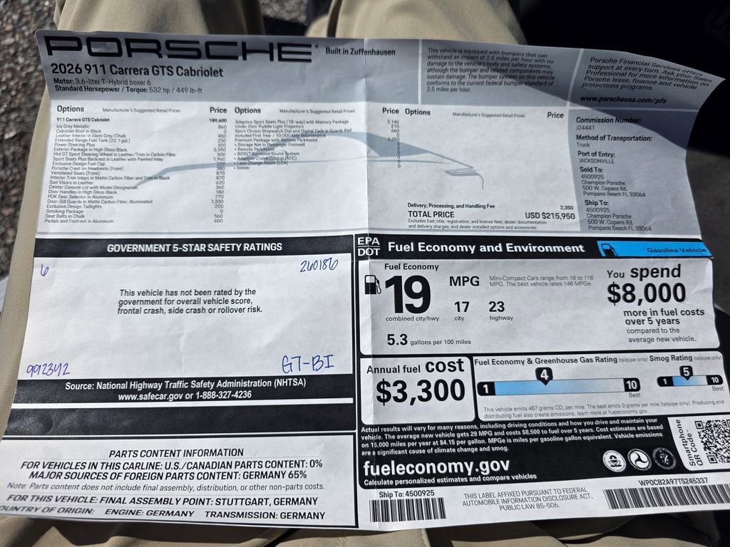 Used 2026 Porsche 911 Carrera GTS image 31