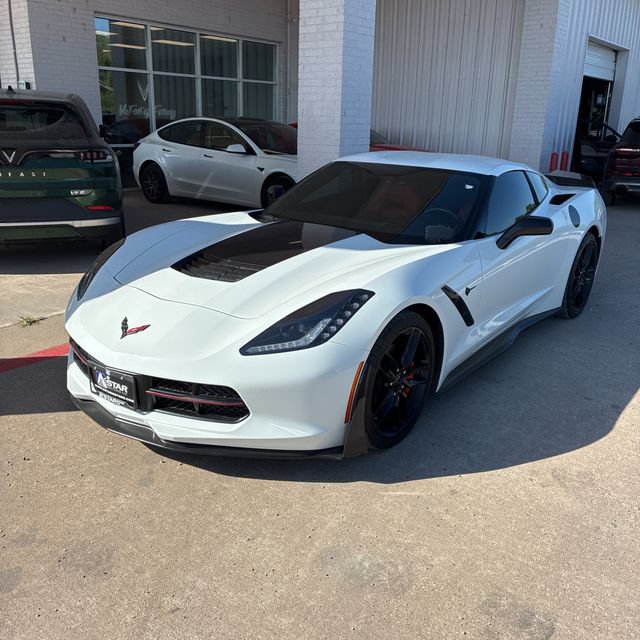 Used 2019 Chevrolet Corvette Stingray Coupe w/ Carbon Flash Badge Package