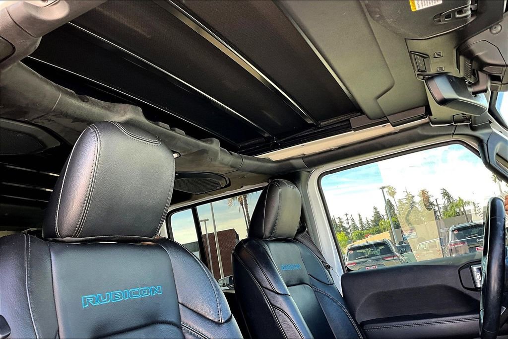 Used 2021 Jeep Wrangler Unlimited Rubicon 4xe w/ Steel Bumper Group image 14