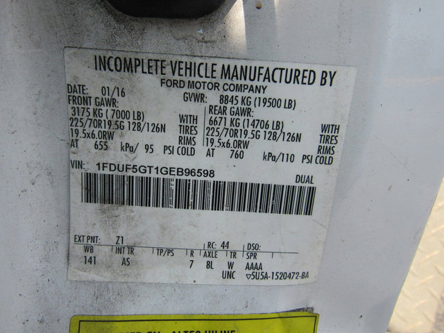 Used 2016 Ford F550 Luxury RWD image 32