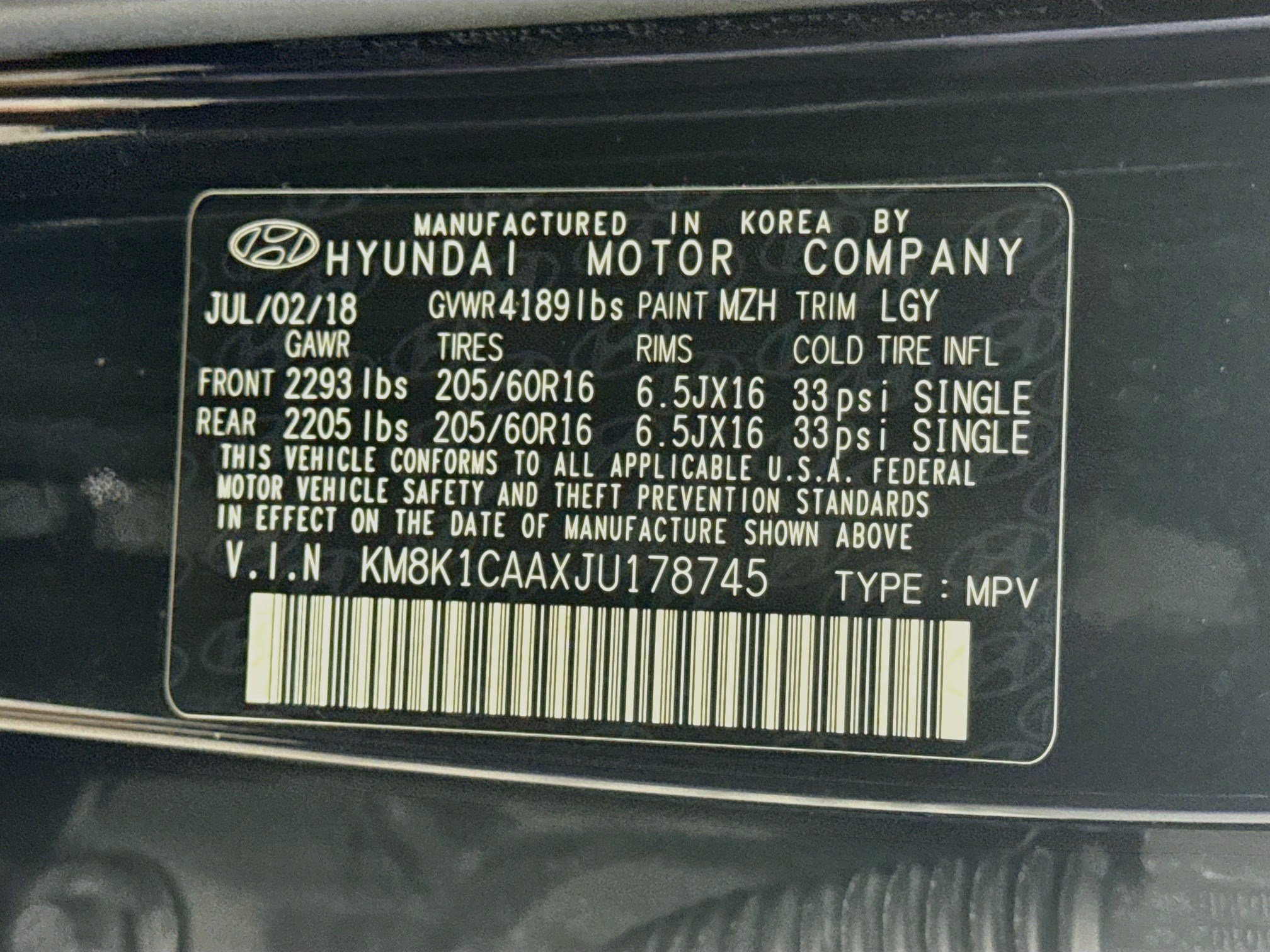 Used 2018 Hyundai Kona SE AWD/4WD image 36