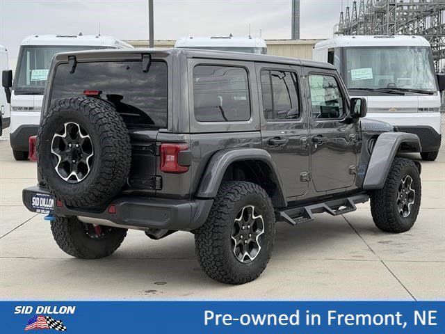 Used 2021 Jeep Wrangler Unlimited Rubicon 4xe w/ Cold Weather Group AWD/4WD image 4