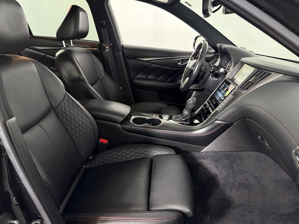 Used 2024 INFINITI Q50 Red Sport 400 w/ Black Opal Edition AWD/4WD image 34