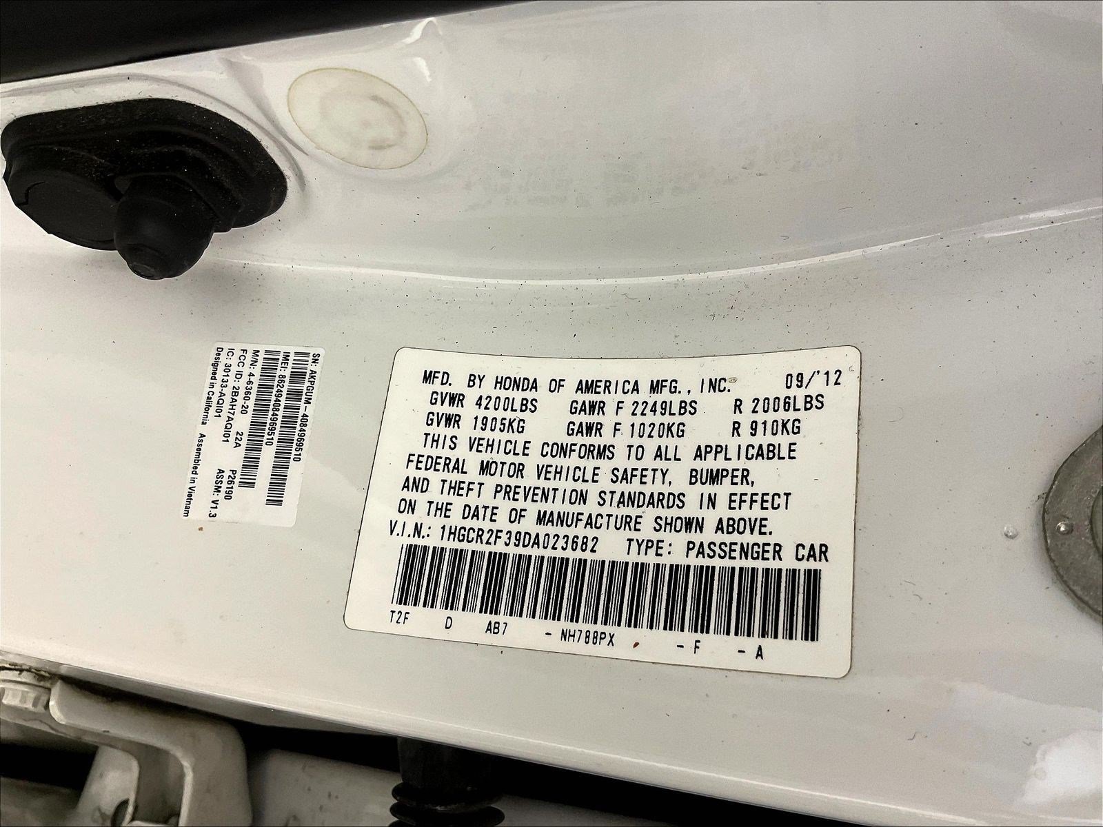 Used 2013 Honda Accord LX image 18