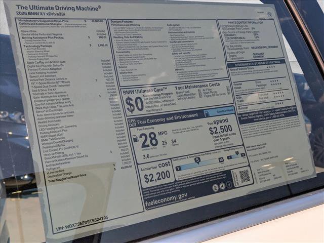 New 2026 BMW X1 xDrive28i w/ Technology Package image 19