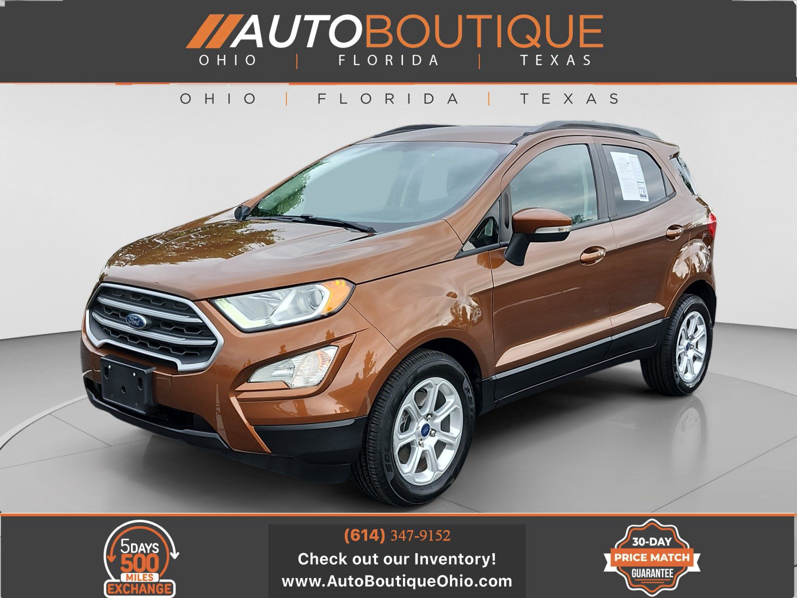 Used 2020 Ford EcoSport SE