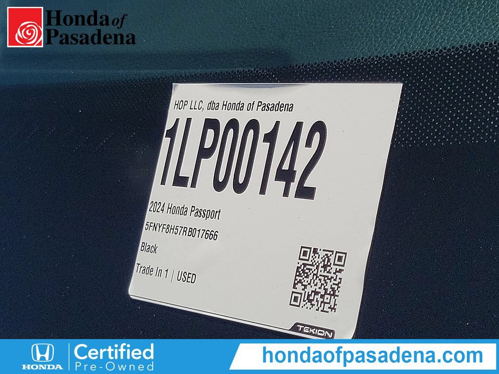 Certified 2024 Honda Passport EX-L image 36