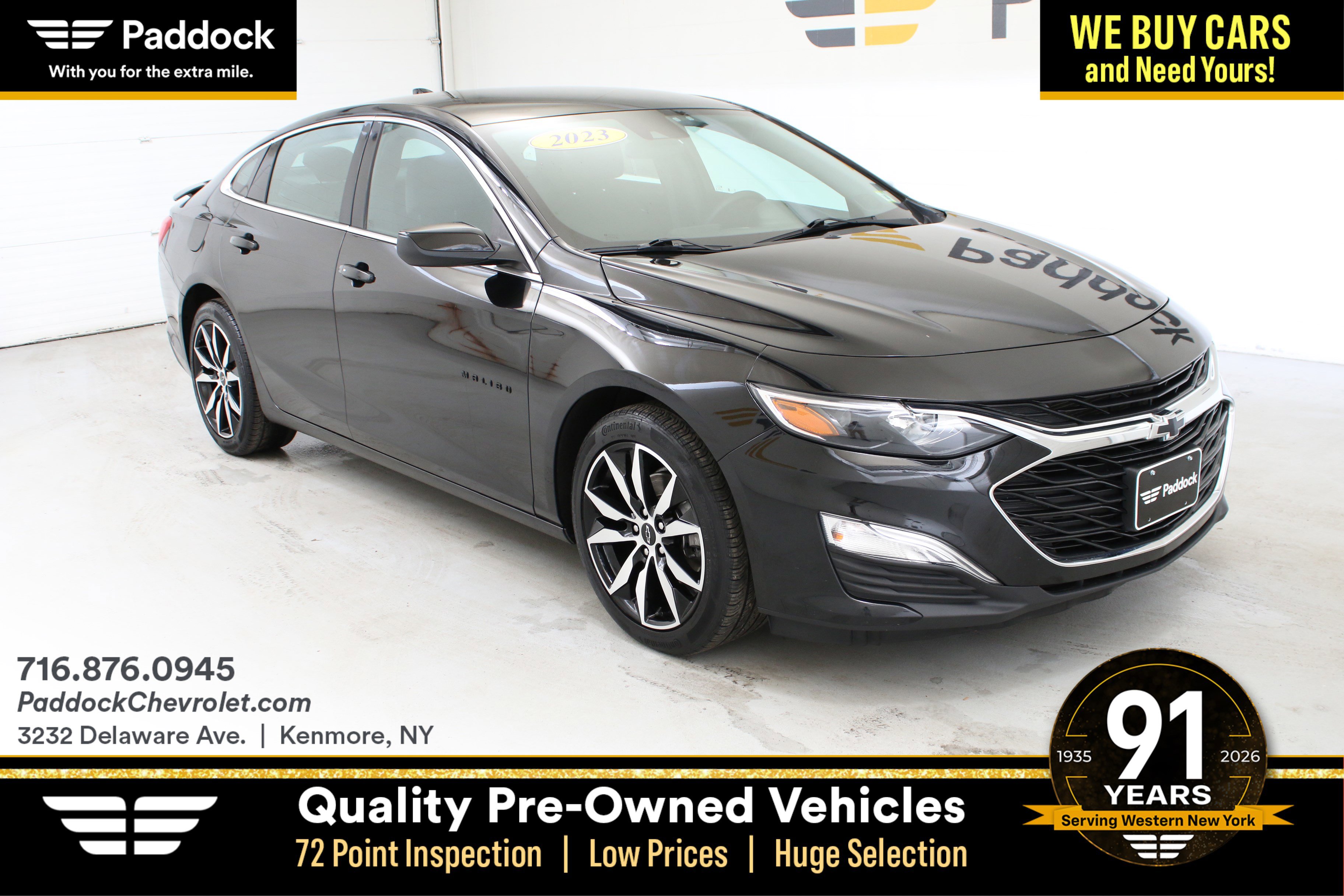 Used 2023 Chevrolet Malibu RS