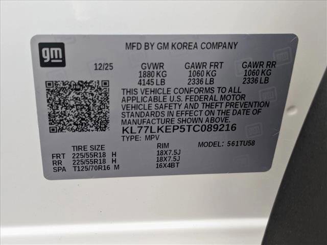 New 2026 Chevrolet Trax ACTIV w/ Sunroof Package image 17