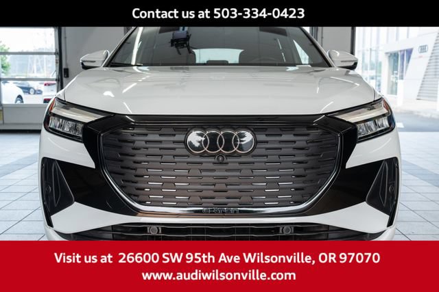 Used 2023 Audi Q4 e-tron Premium Plus w/ Premium Plus AWD/4WD image 2