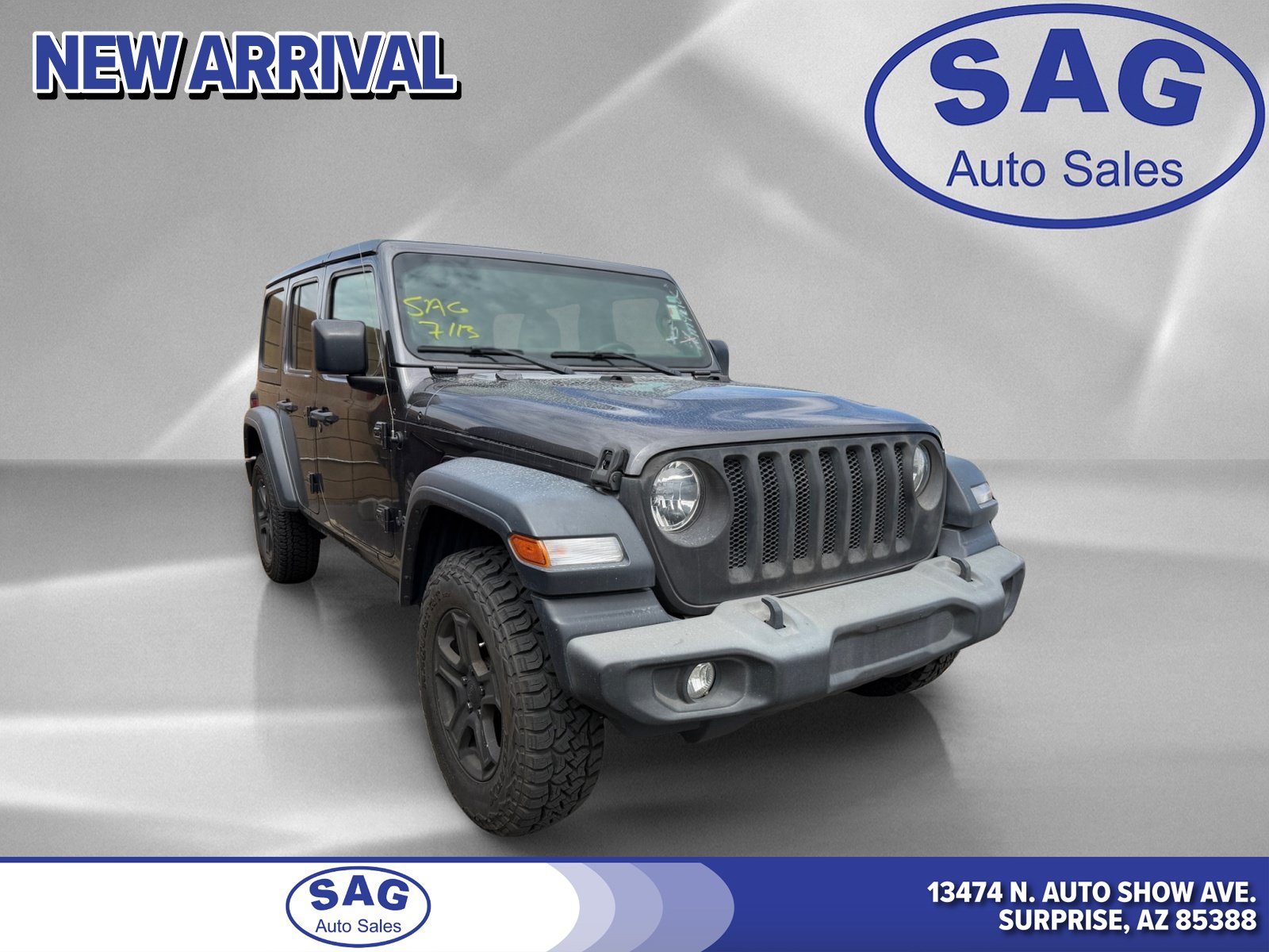 Used 2019 Jeep Wrangler Unlimited Sport S