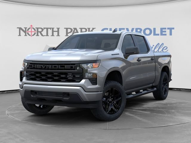 New 2026 Chevrolet Silverado 1500 Custom w/ Turbomax Blackout Package RWD image 6