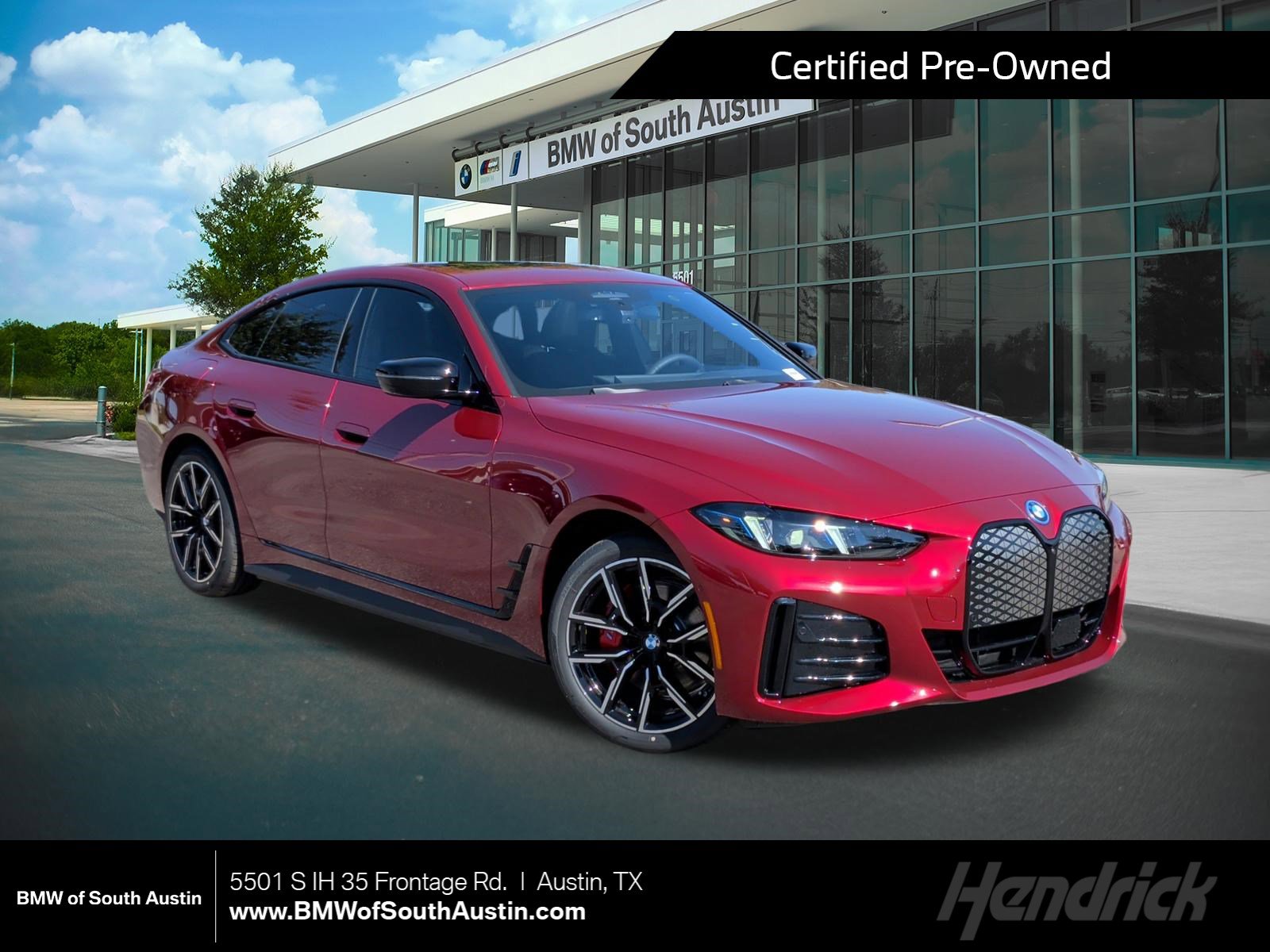 Certified 2025 BMW i4 eDrive40 w/ M Sport Package RWD image 1