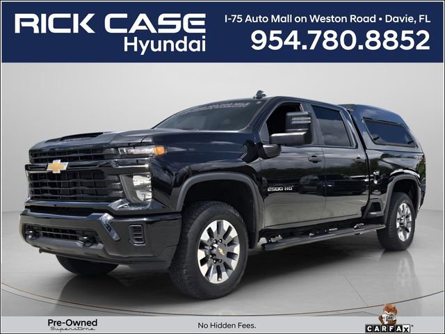 Used 2024 Chevrolet Silverado 2500 Custom w/ Custom Value Package