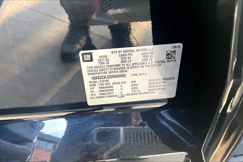 Used 2016 GMC Yukon Denali w/ Open Road Package image 45