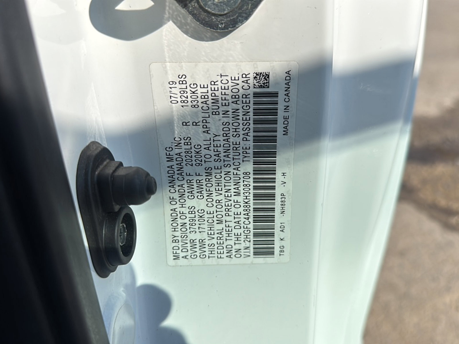 Used 2019 Honda Civic Sport image 37