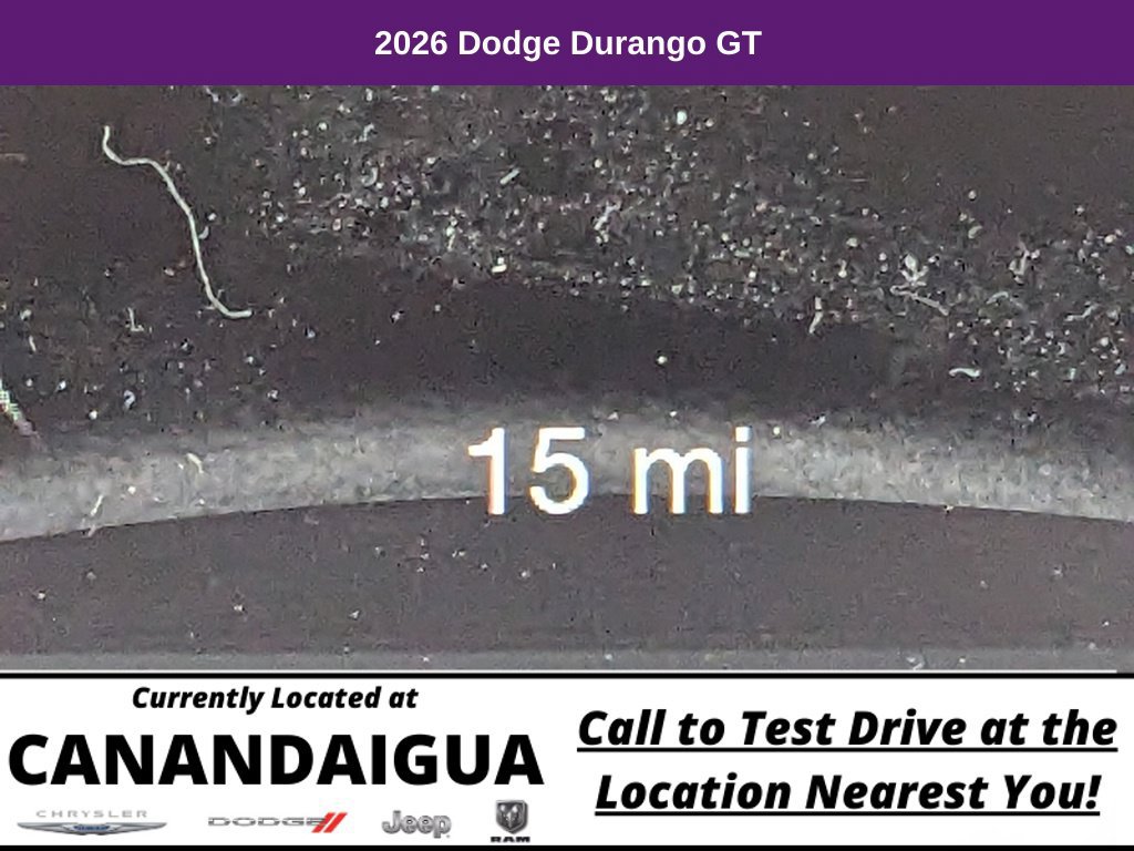 New 2026 Dodge Durango GT w/ Blacktop Package AWD/4WD image 16