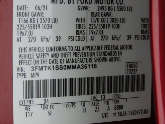 Used 2021 Ford Mustang Mach-E Select w/ Comfort/Appearance Package image 36