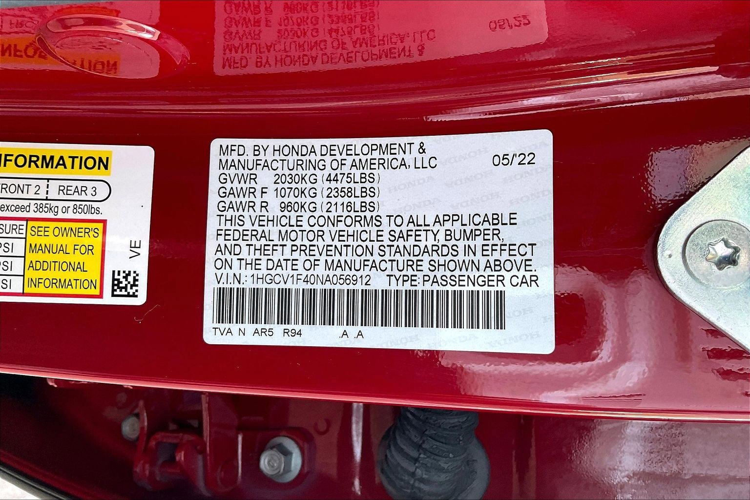 Used 2022 Honda Accord Sport Special Edition image 19