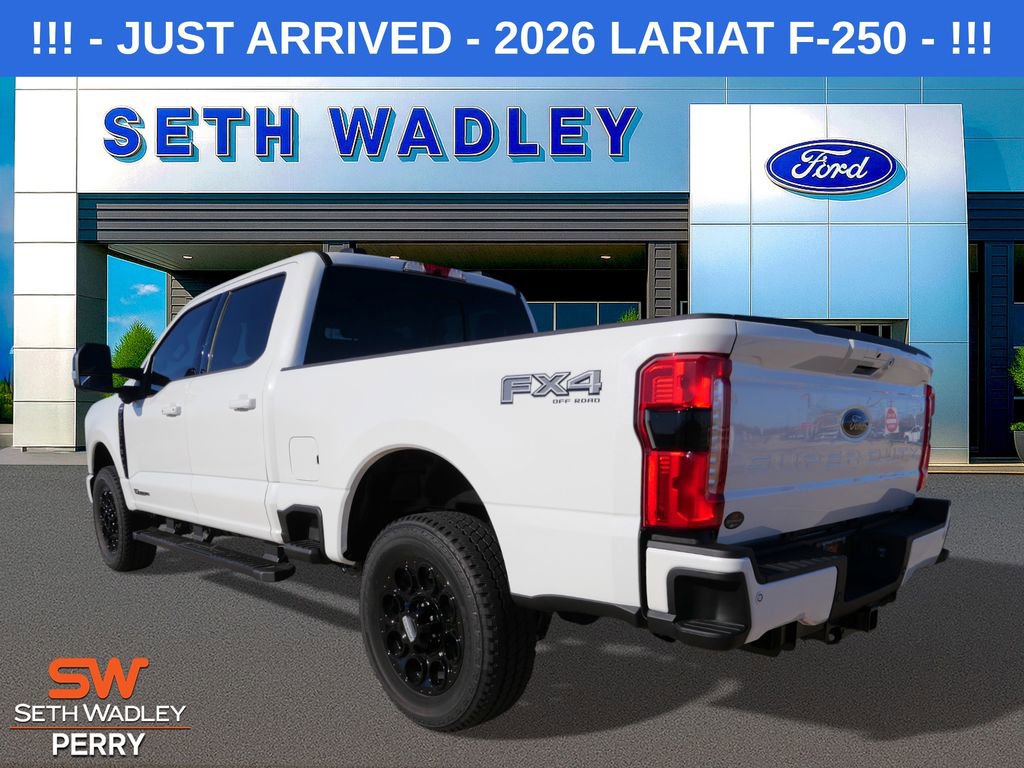 New 2026 Ford F250 Lariat w/ Black Appearance Package image 7