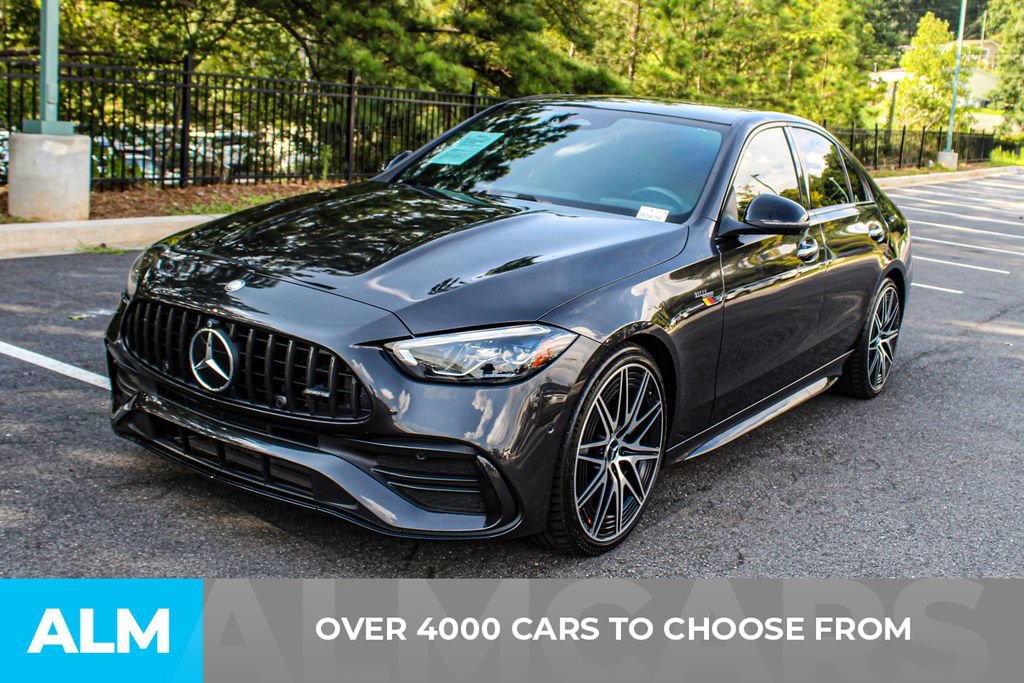 Used 2025 Mercedes-Benz C 43 AMG 4MATIC Sedan w/ AMG Night Package Plus image 2