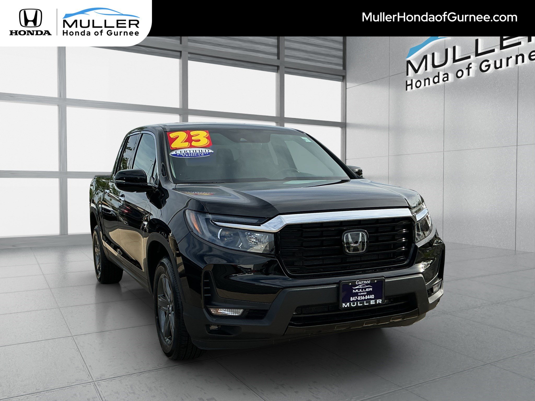 Certified 2023 Honda Ridgeline RTL-E