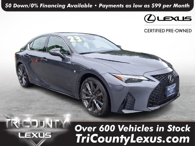 Used 2023 Lexus IS 350 F Sport w/ Memory Package AWD/4WD image 1