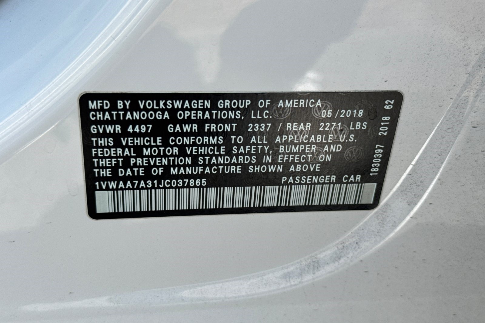 Used 2018 Volkswagen Passat 2.0T R-Line FWD image 40