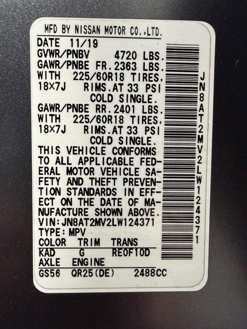 Used 2020 Nissan Rogue SV w/ Premium Package image 31