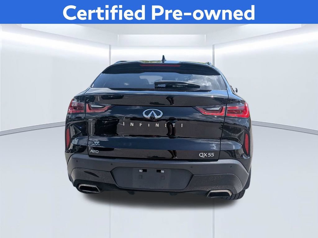 Certified 2022 INFINITI QX55 Luxe w/ Cargo Package AWD/4WD image 7
