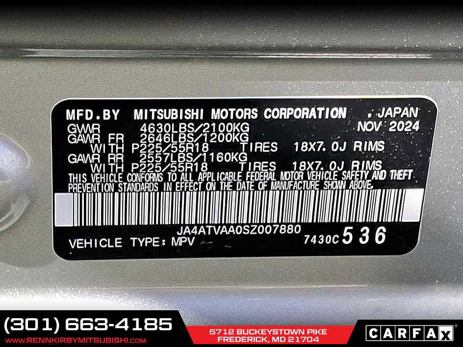 New 2025 Mitsubishi Eclipse Cross LE image 18