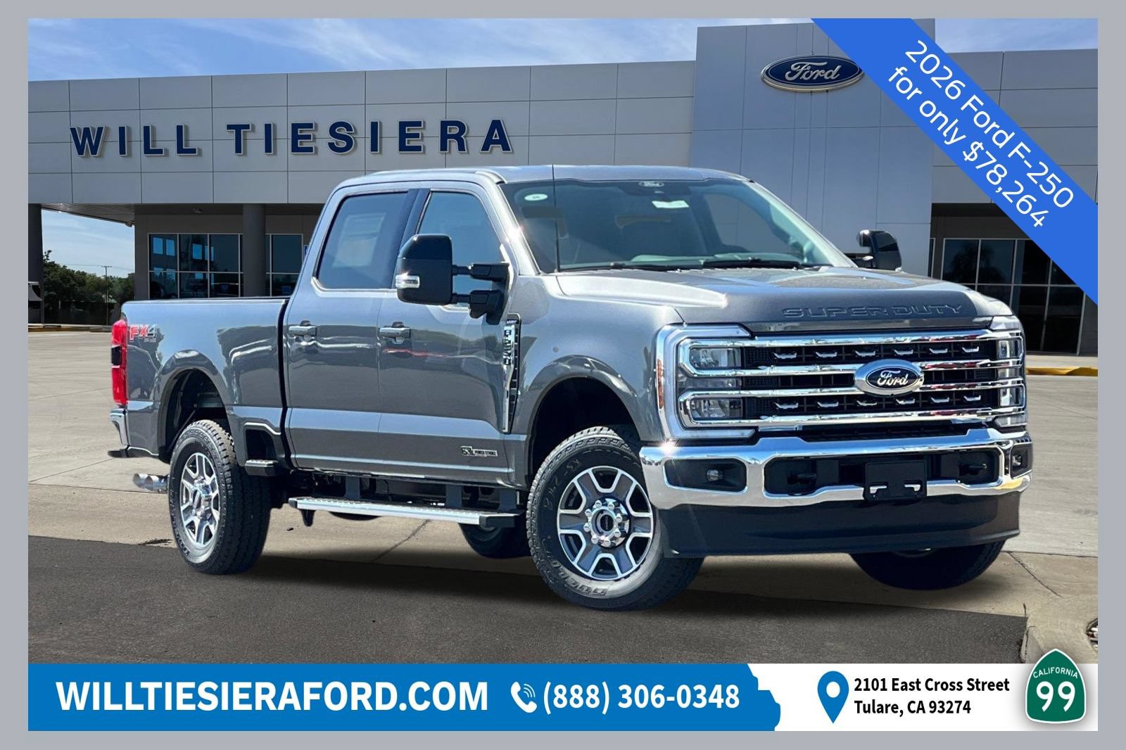 New 2026 Ford F250 Lariat w/ FX4 Off-Road Package