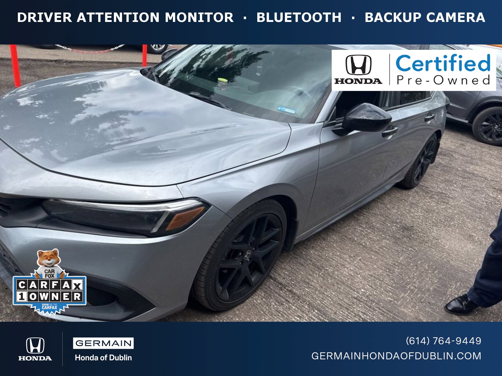 Certified 2023 Honda Civic Sport