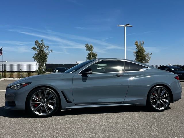 Certified 2021 INFINITI Q60 Red Sport 400 w/ Cargo Package RWD image 2