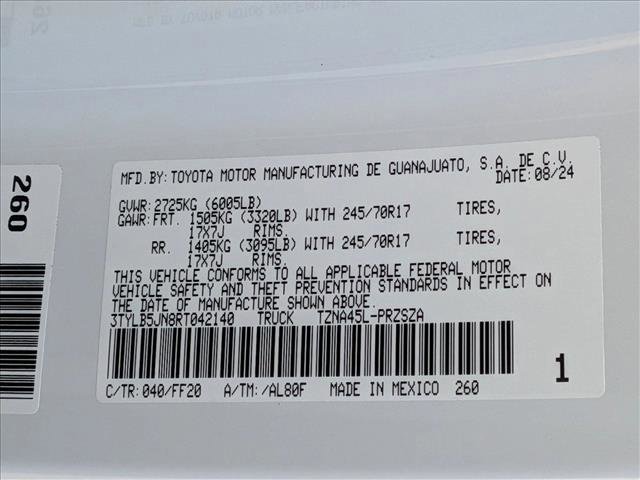 Certified 2024 Toyota Tacoma SR5 image 23