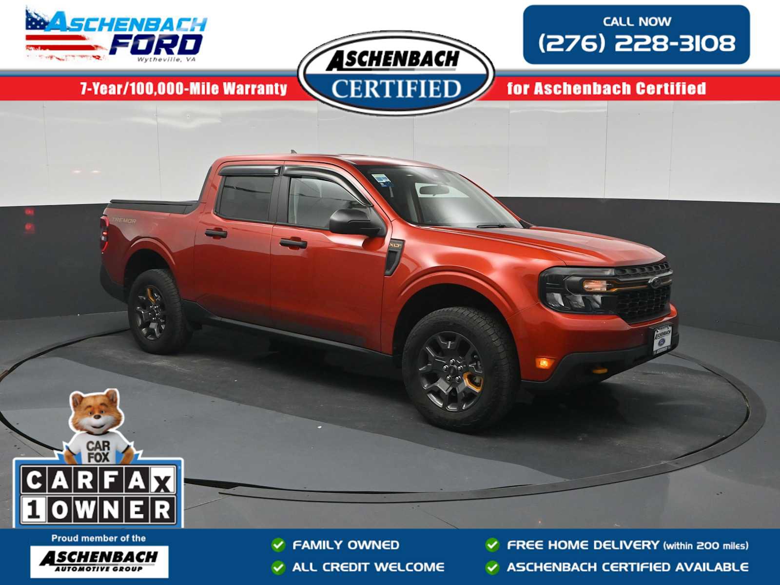 Certified 2024 Ford Maverick Tremor w/ Tremor Off-Road Package