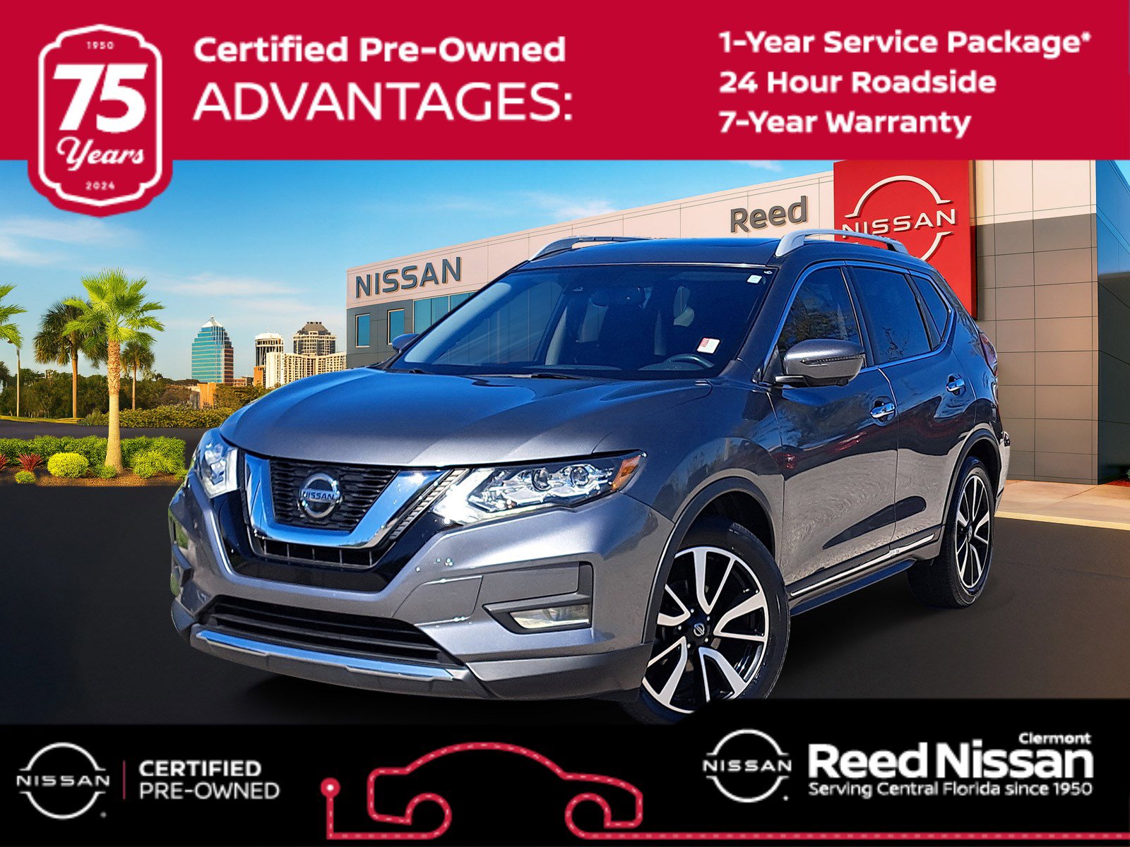 Certified 2020 Nissan Rogue SL w/ Premium Package image 1