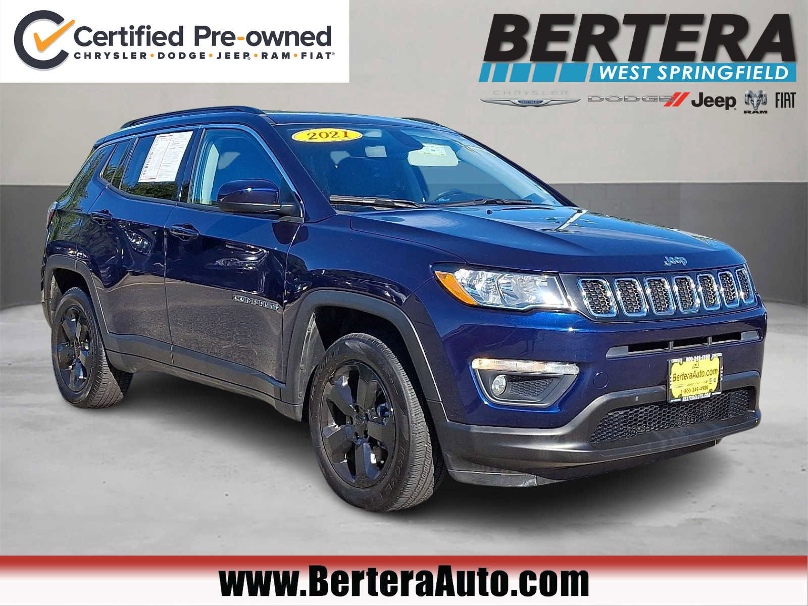 Certified 2021 Jeep Compass Latitude image 1