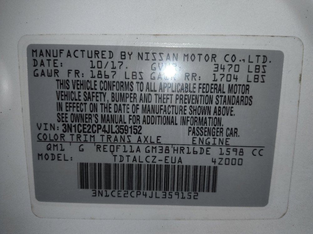 Used 2018 Nissan Versa Note S image 33