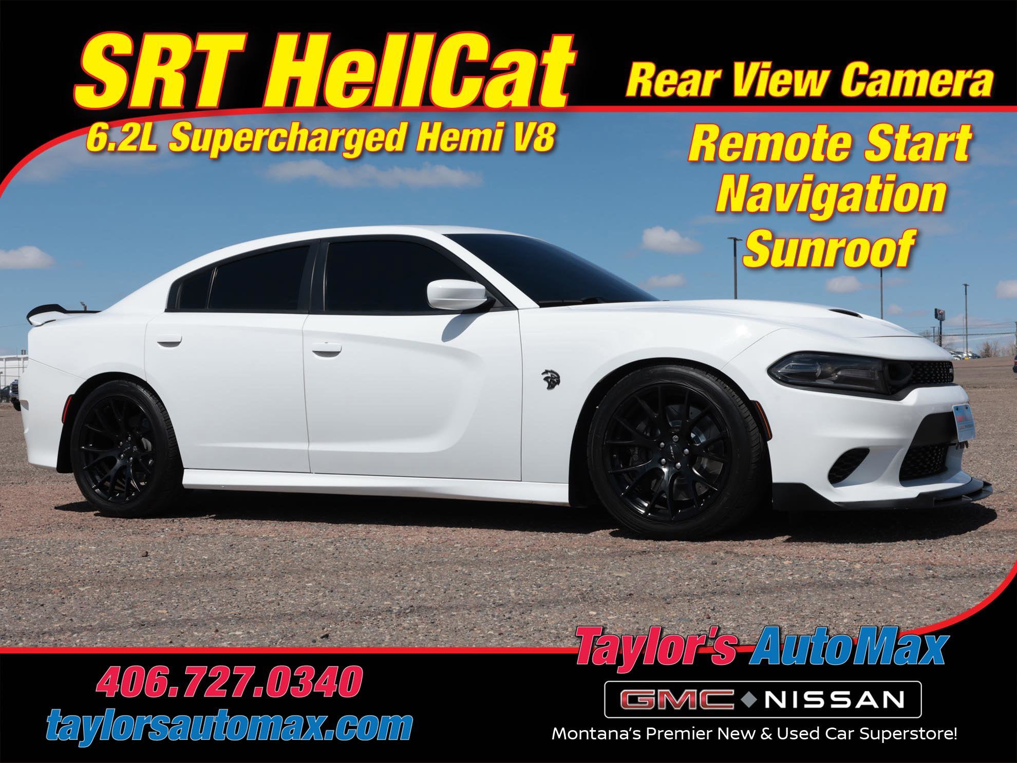 Used 2019 Dodge Charger SRT Hellcat w/ Harman/Kardon Audio Group RWD image 1